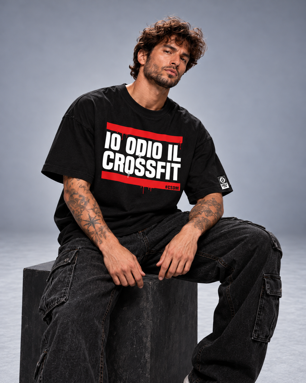 UGLY IO ODIO IL CROSSFIT OVERSIZE