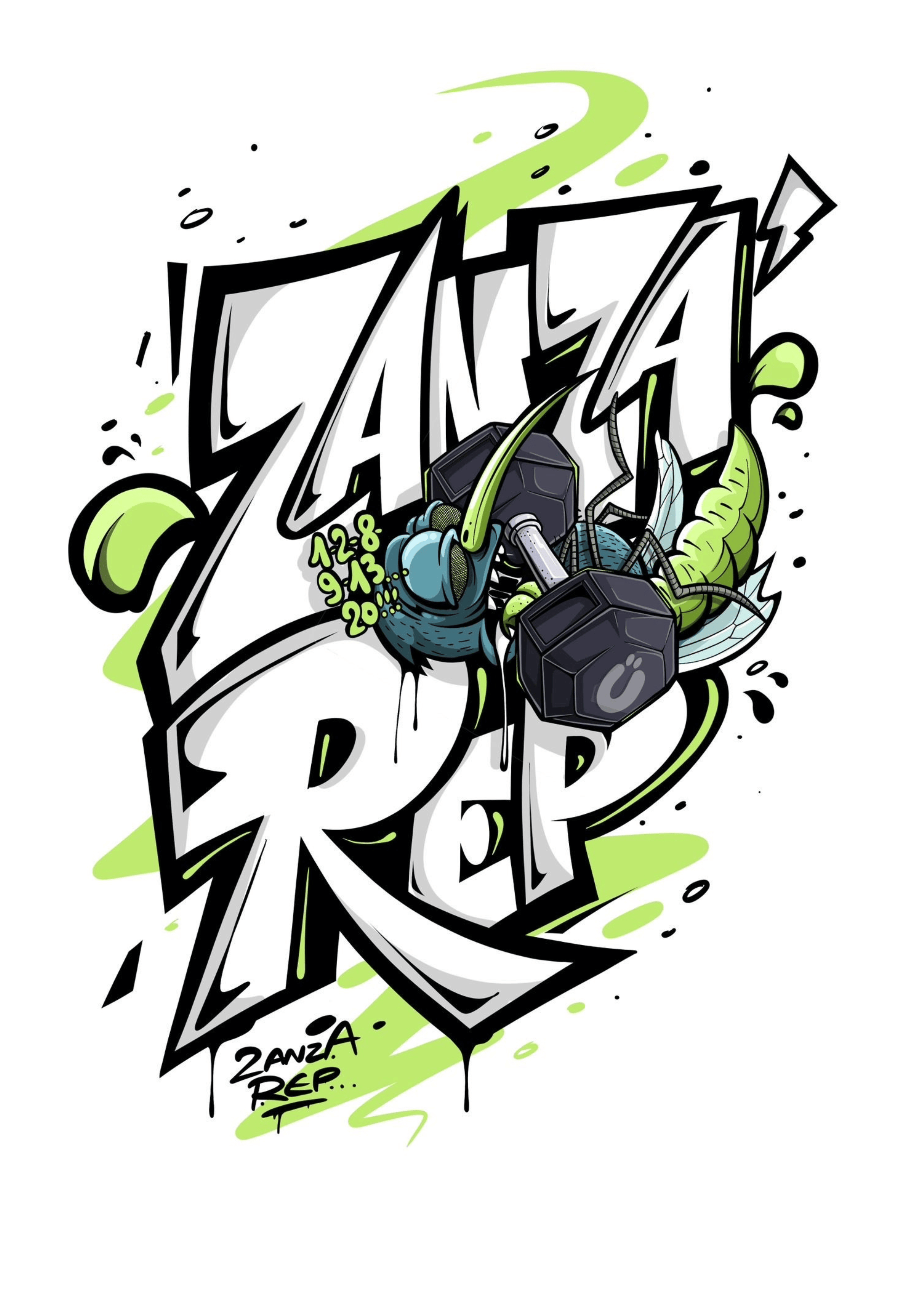 T-shirt zanzarep